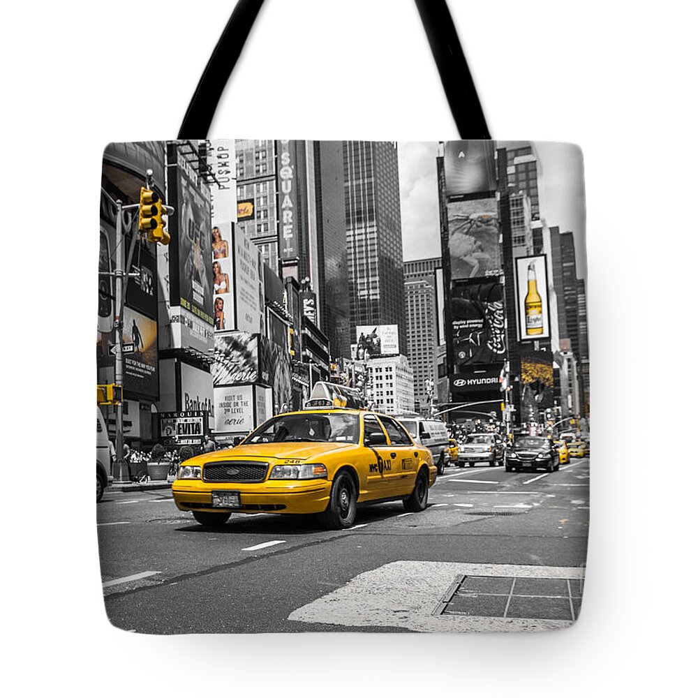 Nyc Tote Bag featuring the photograph Your Ride - ck by Hannes Cmarits