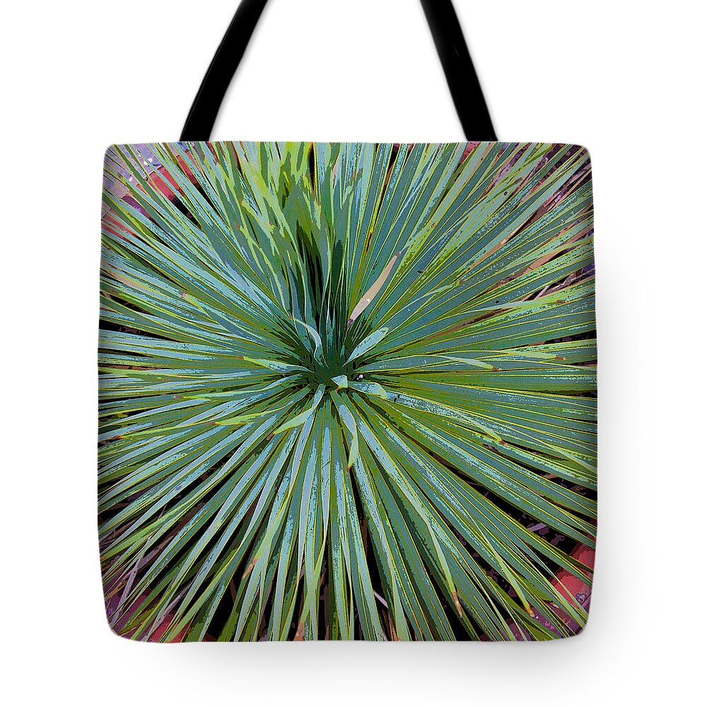 Botanical Tote Bag featuring the photograph Yucca 2 by Frank Tozier
