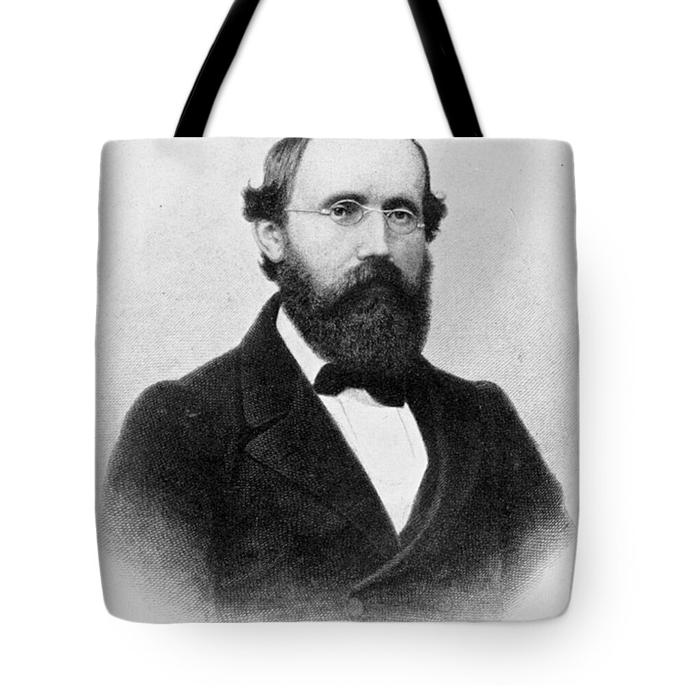 19th Century Tote Bag featuring the photograph Bernhard Riemann #1 by Granger