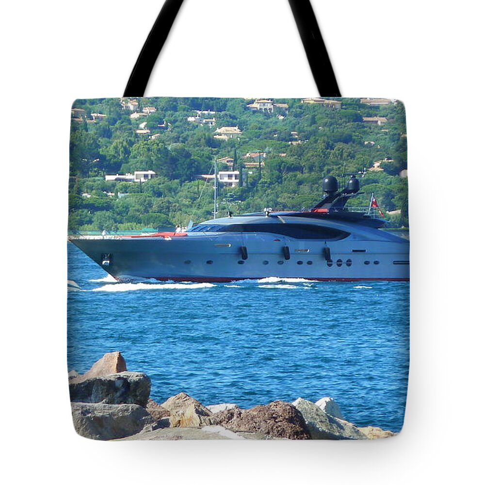 Yachting Tote Bag featuring the photograph Dragon #1 by Rogerio Mariani