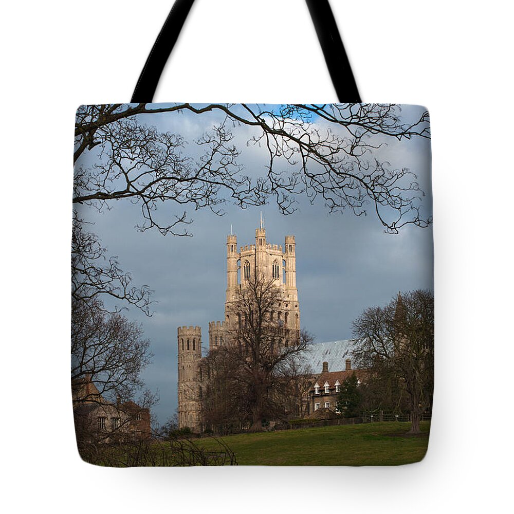 Anglia Tote Bag featuring the photograph Ely Cathedral #1 by Andrew Michael