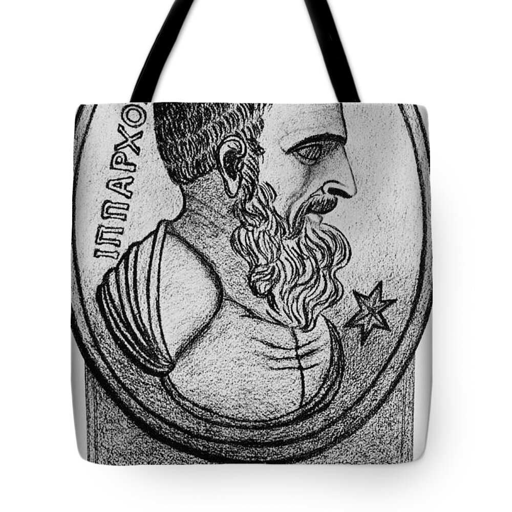 Science Tote Bag featuring the photograph Hipparchus, Greek Astronomer #1 by Photo Researchers, Inc.