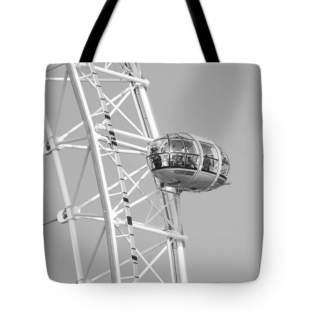 London Tote Bag featuring the photograph London Eye #1 by Chris Dutton