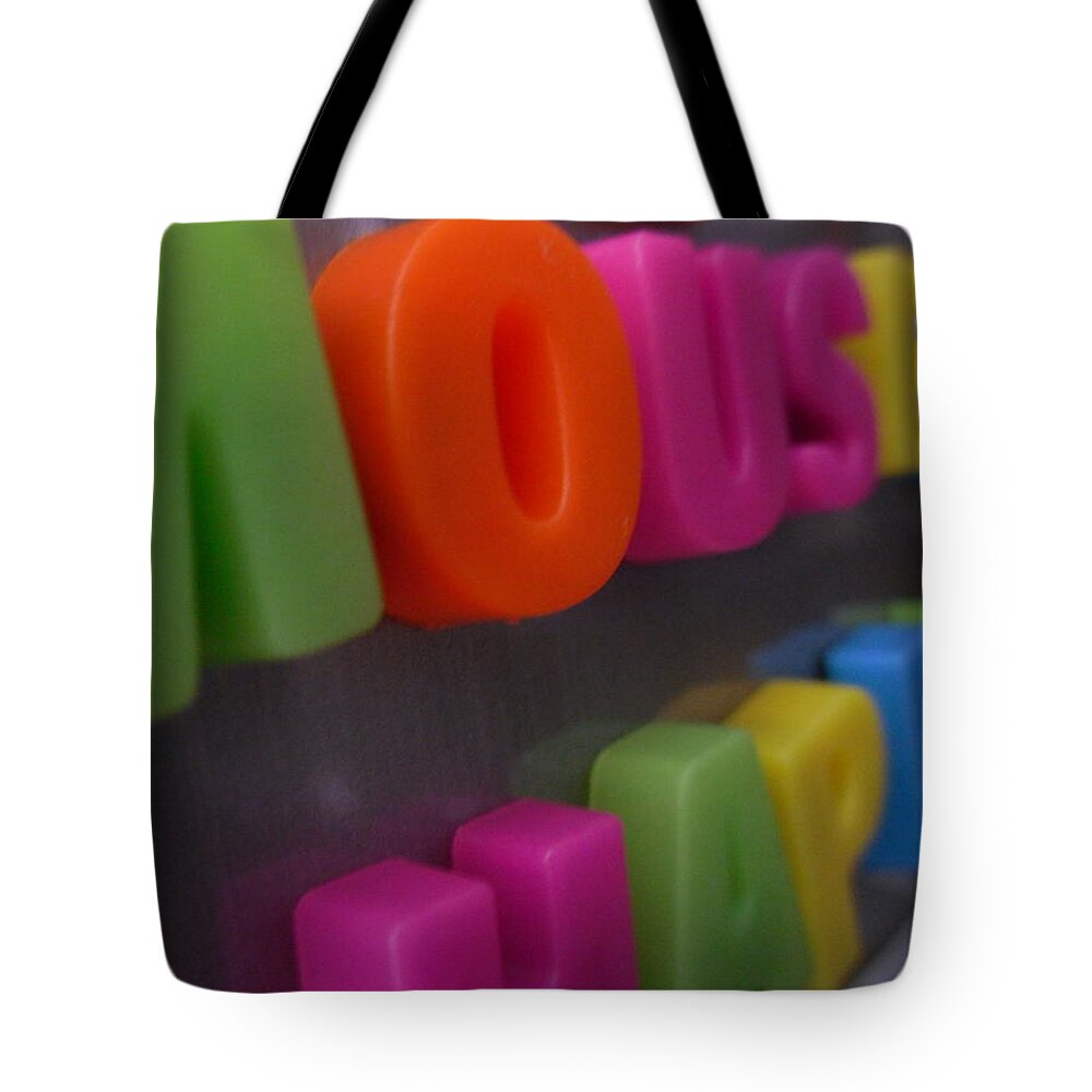  Tote Bag featuring the photograph My room up close 18 #2 by Myron Belfast