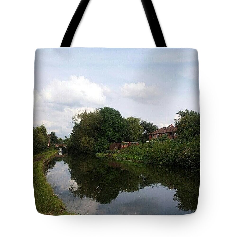  Tote Bag featuring the photograph Riverbank #1 by Abbie Shores