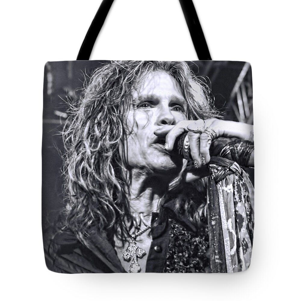  Tote Bag featuring the photograph Steven Sings #2 by Traci Cottingham
