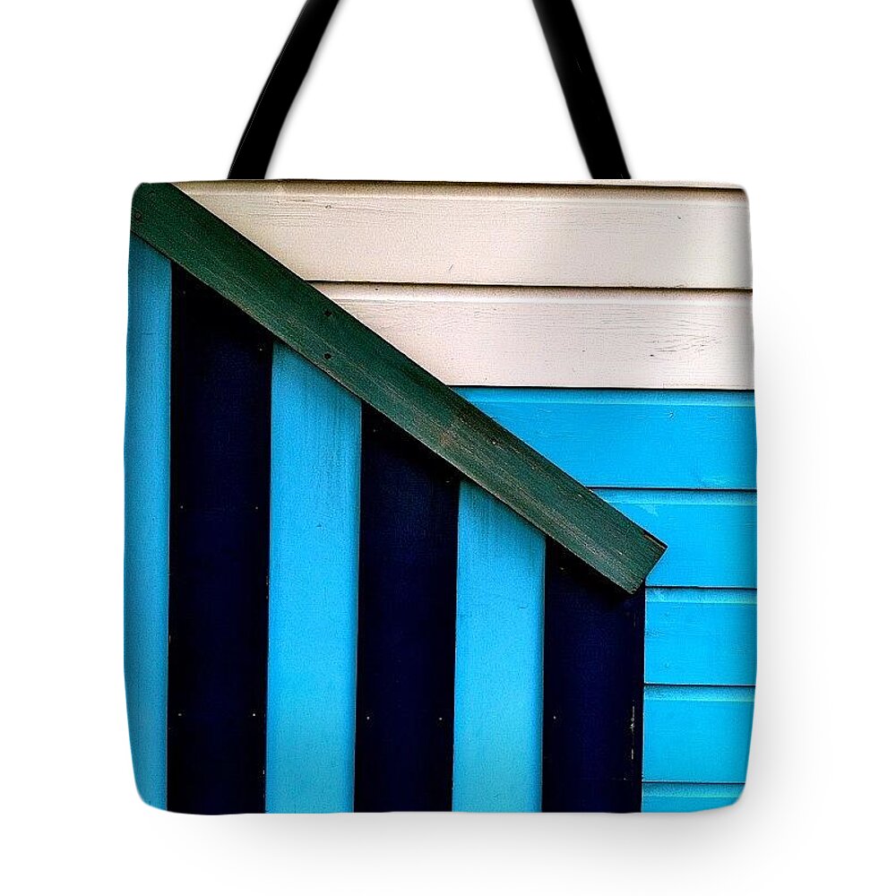 Sanfrancisco Tote Bag featuring the photograph Wall Stripes by Julie Gebhardt