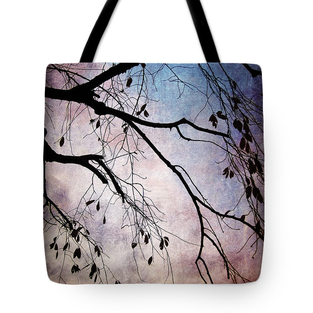 Branch Tote Bag featuring the photograph Winter is Here #1 by Eena Bo