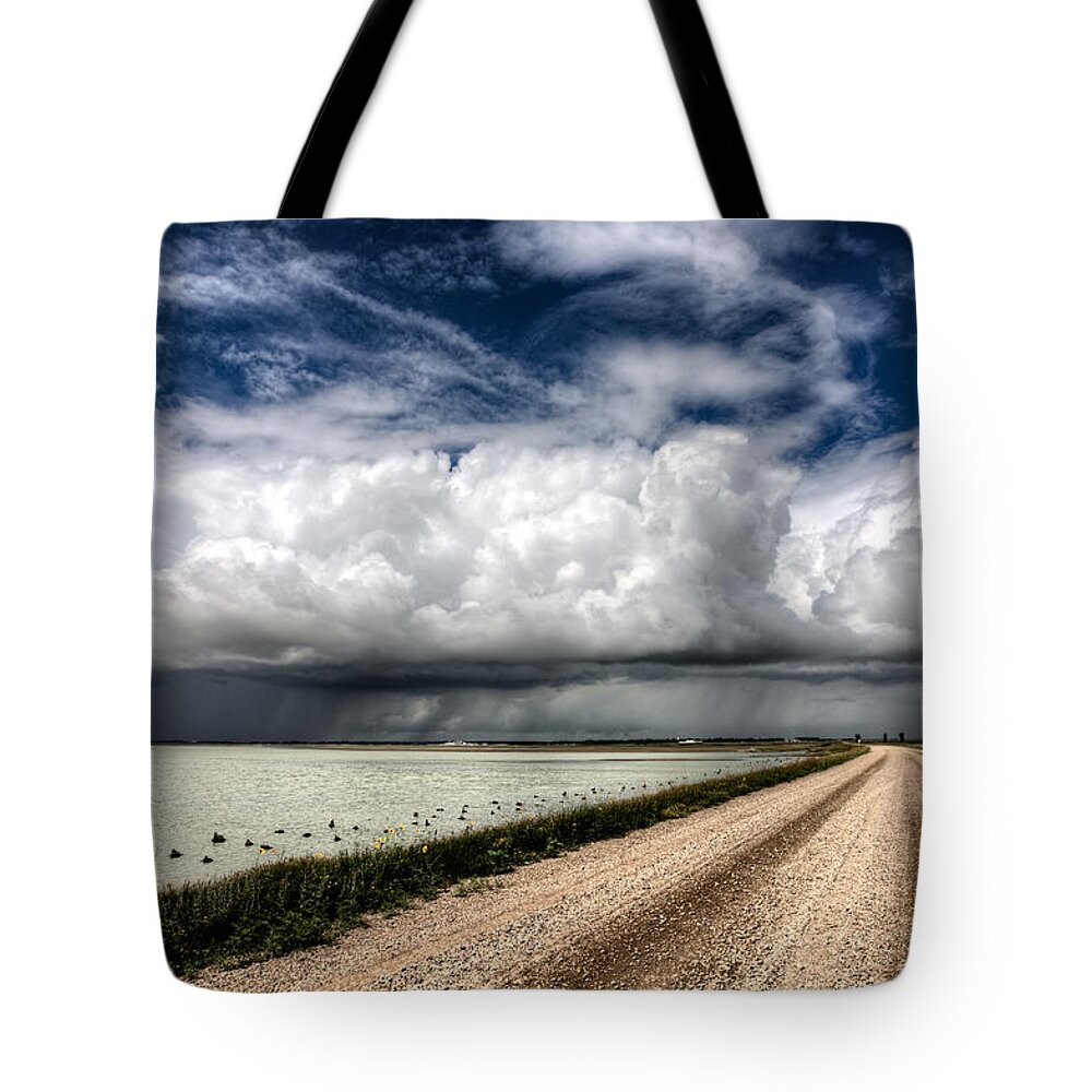 Storm Tote Bag featuring the photograph Storm Clouds Saskatchewan #19 by Mark Duffy