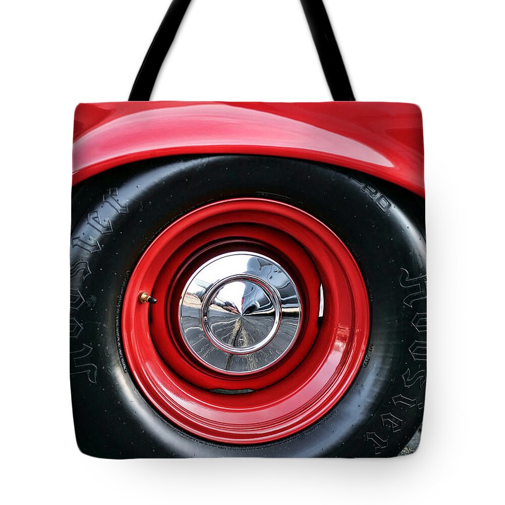 1964 Tote Bag featuring the photograph 1964 Plymouth Savoy by Gordon Dean II