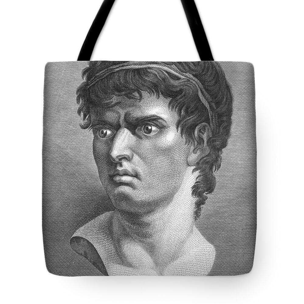 Marcus Junius Brutus The Younger Tote Bag featuring the photograph Brutus, Roman Politician #2 by Photo Researchers