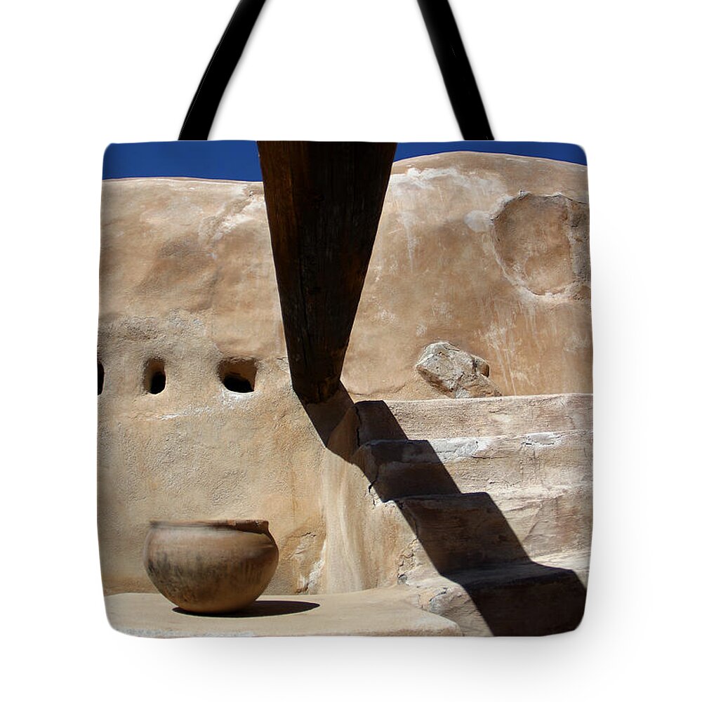Clay Tote Bag featuring the photograph Clay Pot by Carol Leigh