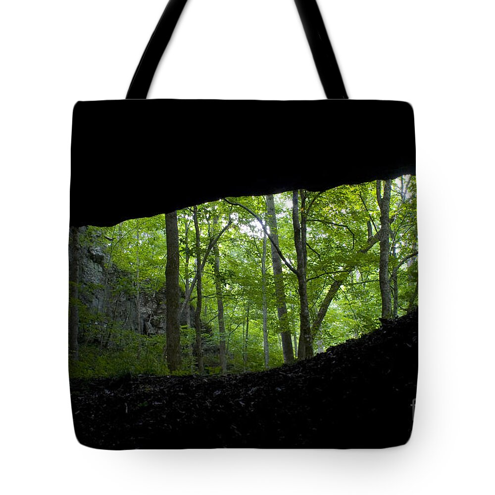 Cave Tote Bag featuring the photograph General Davis Cave #2 by Dante Fenolio