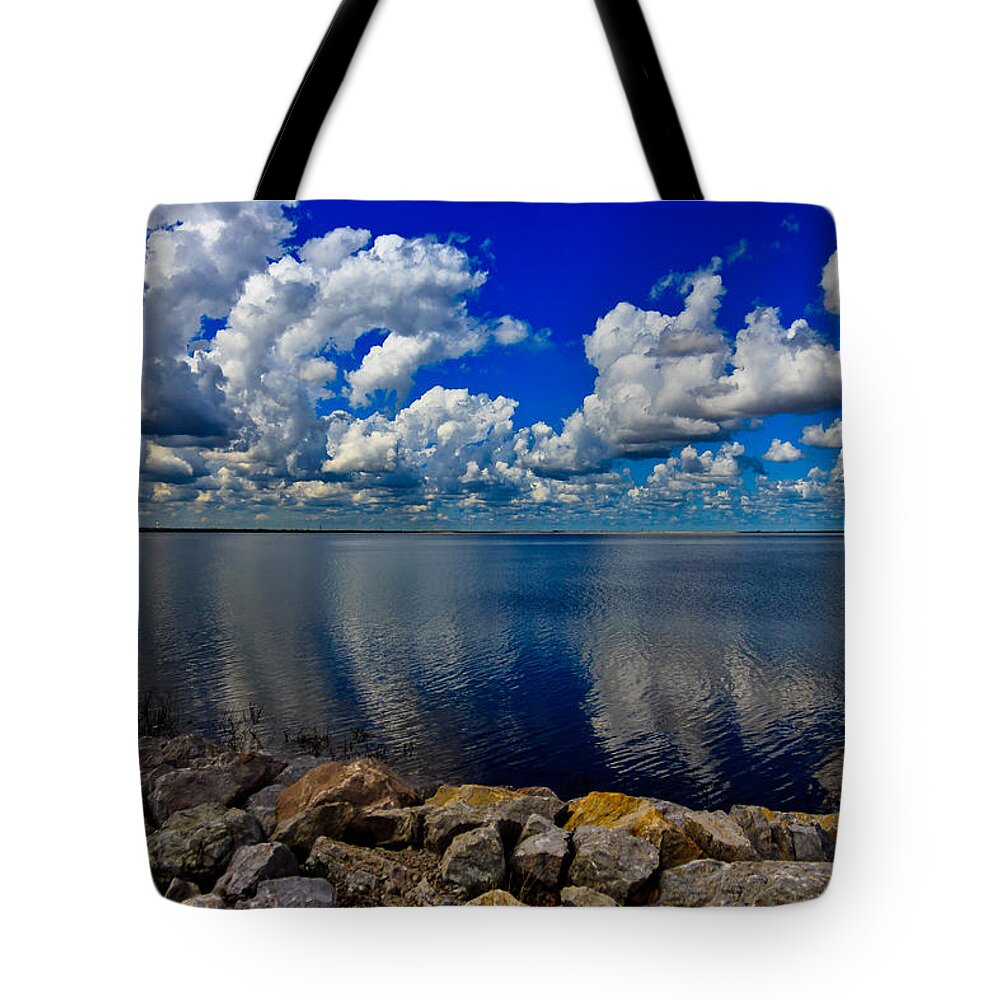 Cloudy Tote Bag featuring the photograph Mother Natures Beauty #2 by Doug Long