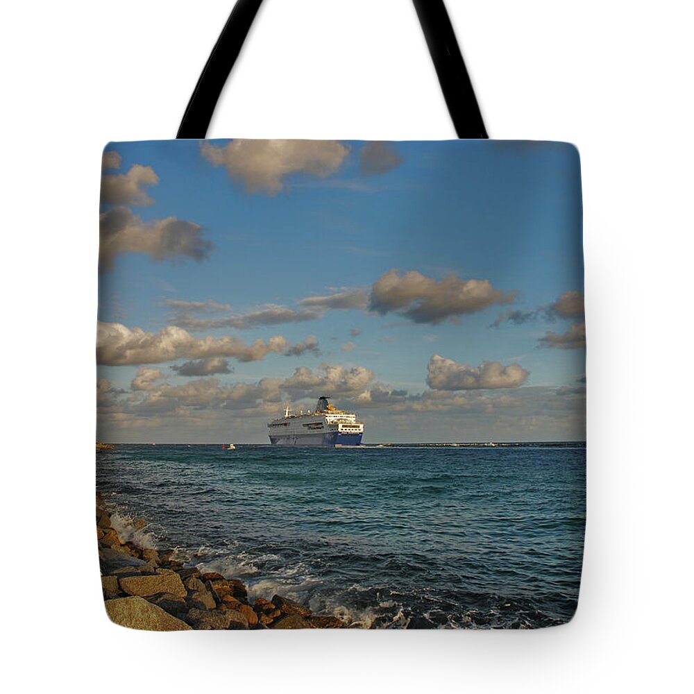 Bahamas Celebration Tote Bag featuring the photograph 38- Bon Voyage by Joseph Keane