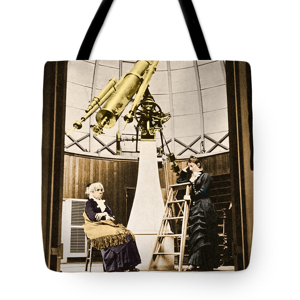 Science Tote Bag featuring the photograph Maria Mitchell American Astronomer #8 by Science Source