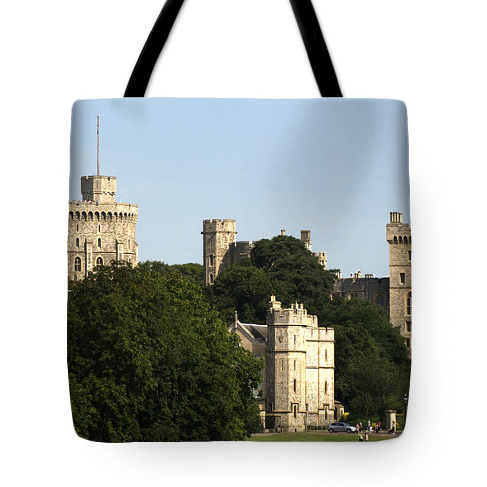 Windsor Tote Bag featuring the photograph Windsor Castle #6 by Chris Day