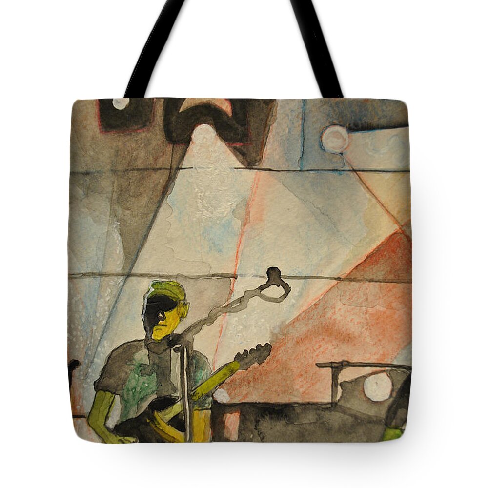 Umphrey's Mcgee Tote Bag featuring the painting Abstract Special by Patricia Arroyo