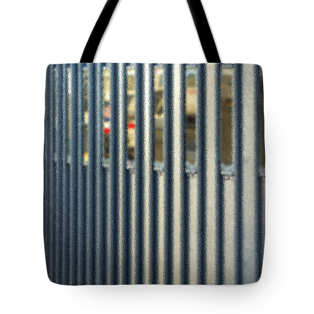 Airport Tote Bag featuring the photograph Airport Jetway by Gwyn Newcombe