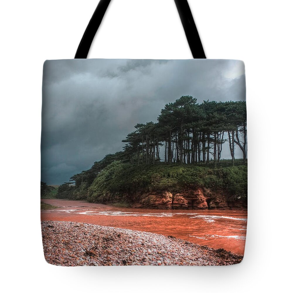 Storm Tote Bag featuring the photograph Approaching Storm by Shirley Mitchell