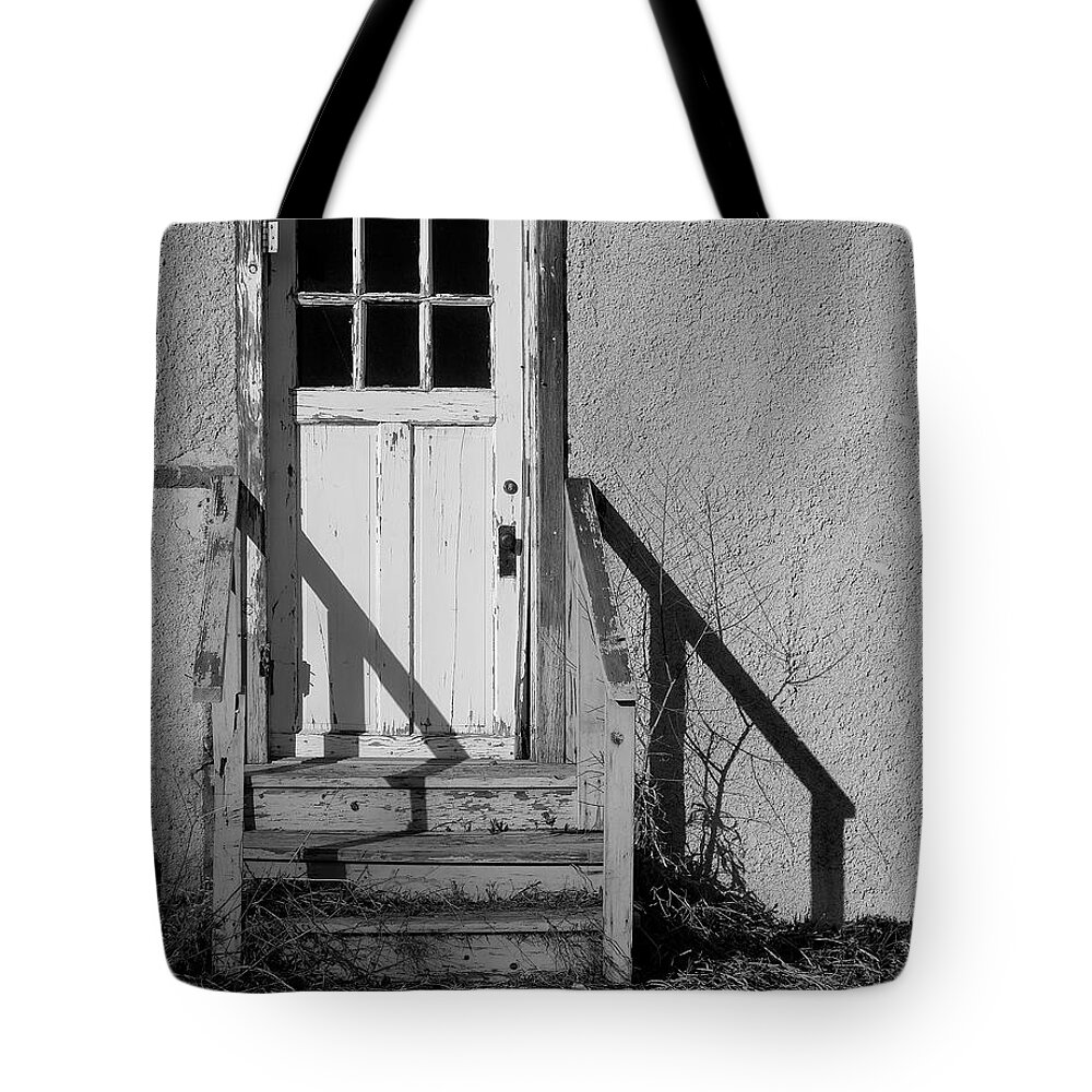 Photograph Tote Bag featuring the photograph Back Door by Vicki Pelham