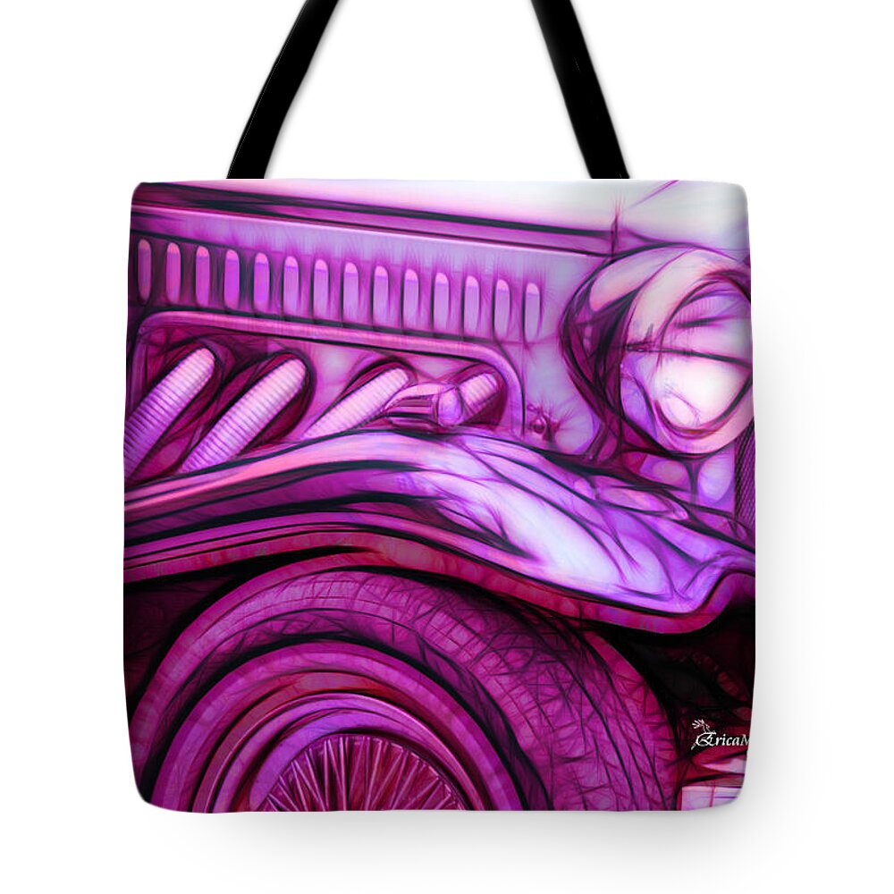 Antique Tote Bag featuring the photograph Beauford Classic Tourer by Ericamaxine Price