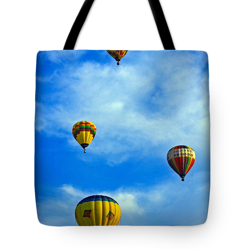 Blue Tote Bag featuring the photograph Blue Sky by Brenda Giasson