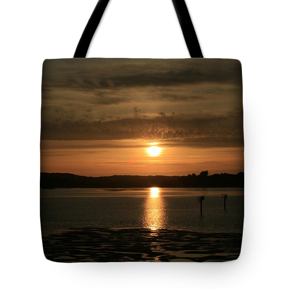 Bodega Bay Tote Bag featuring the photograph Bodega Bay Sunset II by Suzanne Lorenz