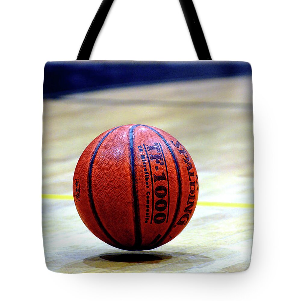 Mt Hebron Ii Tote Bag featuring the photograph Bouncing ball by La Dolce Vita