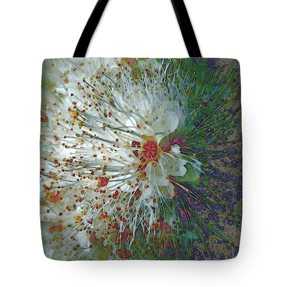 Flowers Tote Bag featuring the photograph Bouquet of Snowflakes by Jo Smoley