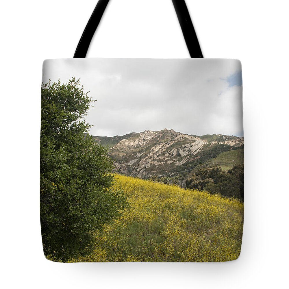 California Tote Bag featuring the photograph California Hlllside View IV by Kathleen Grace