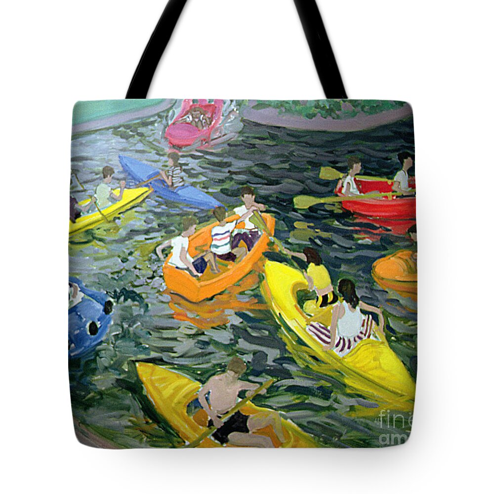 Near Kettering Tote Bags