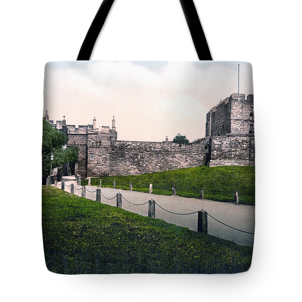 Carlisle Tote Bag featuring the photograph Carlisle Castle - England by International Images