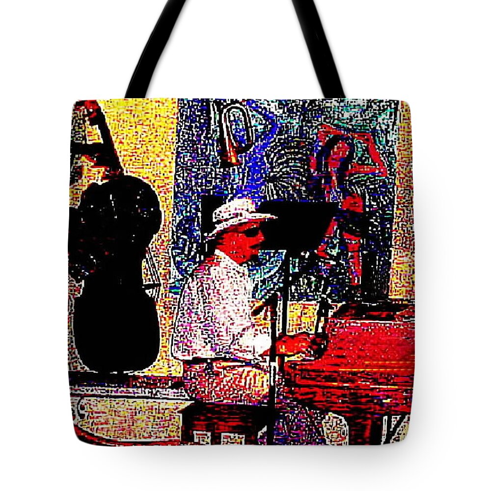 Music Tote Bag featuring the photograph Casanova by A L Sadie Reneau
