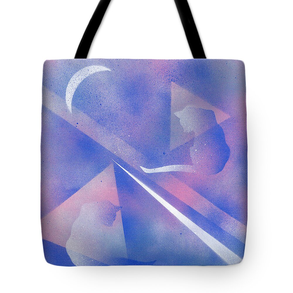 Cats Tote Bag featuring the painting Cats Dreaming by Hakon Soreide