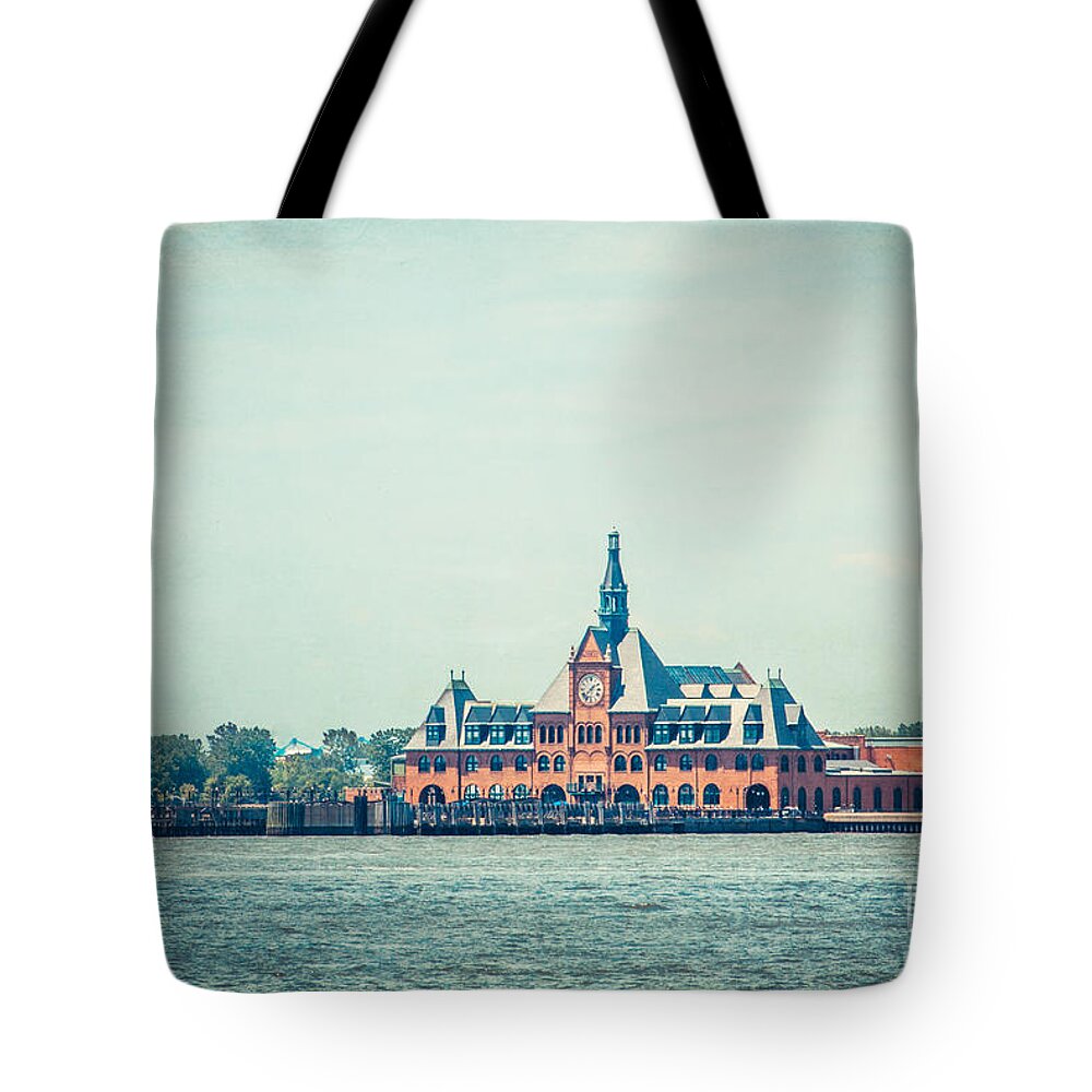 Nyc Tote Bag featuring the photograph Central Railroad Terminal of New Jersey by Hannes Cmarits