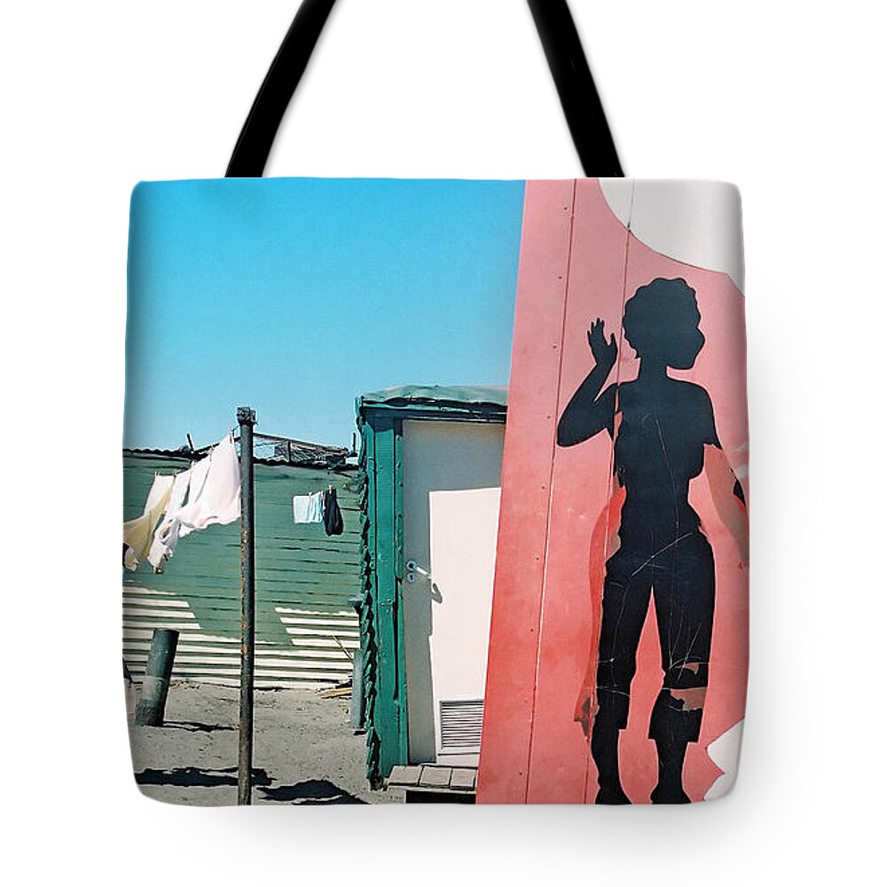 Township Tote Bag featuring the photograph Chat by Andrew Hewett