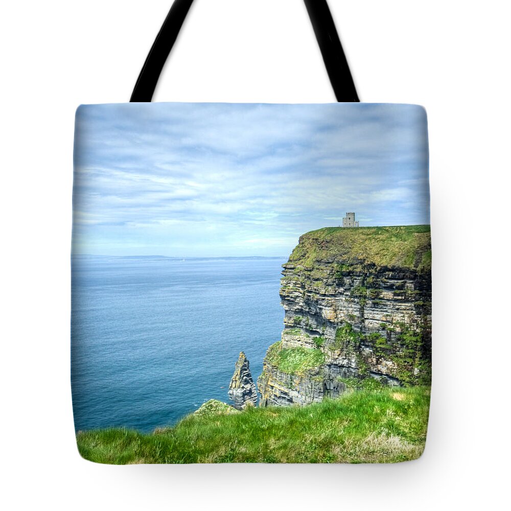 Cliffs Tote Bag featuring the photograph Cliff of Moher 34 by Douglas Barnett