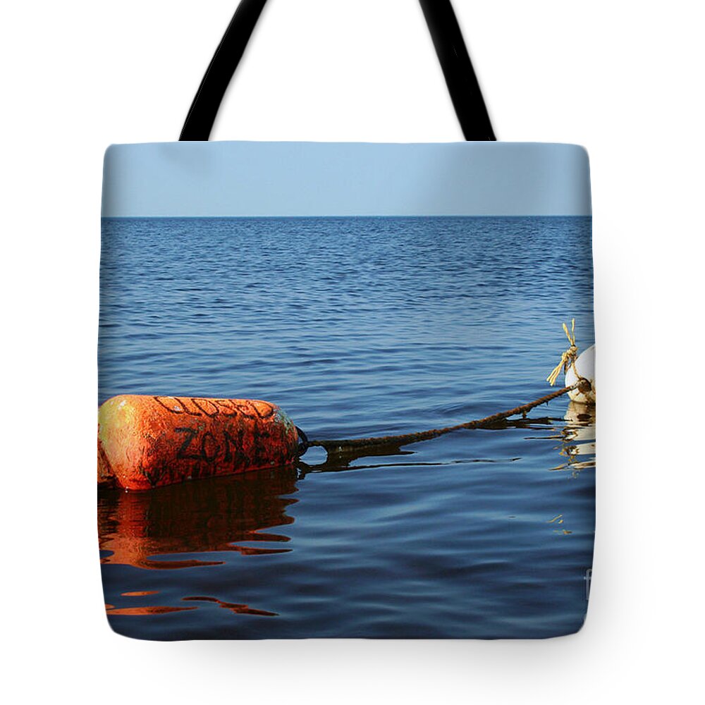 Buoy Tote Bag featuring the photograph Closed by Barbara McMahon