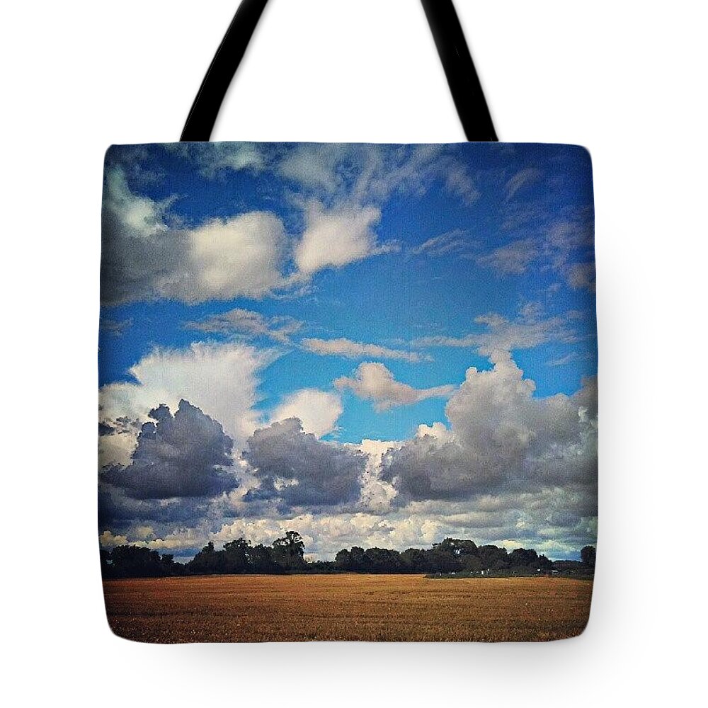  Tote Bag featuring the photograph Clouds by Vicki Field