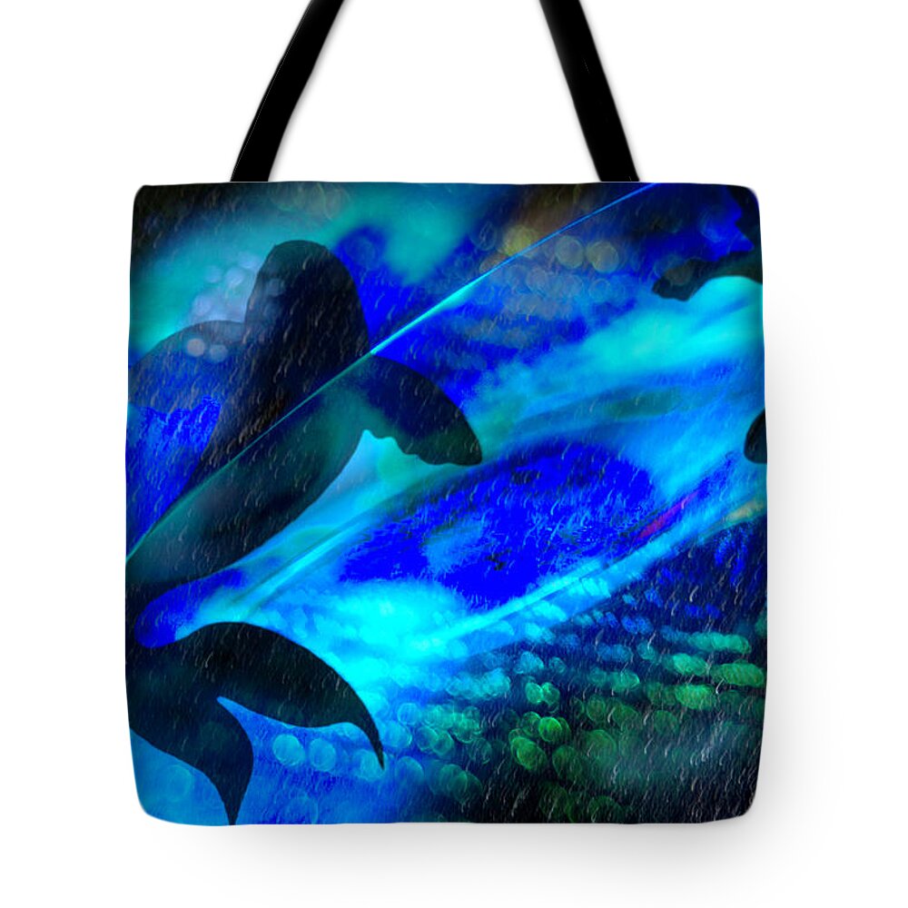 Koi Tote Bag featuring the photograph Coy Koi by Richard Piper