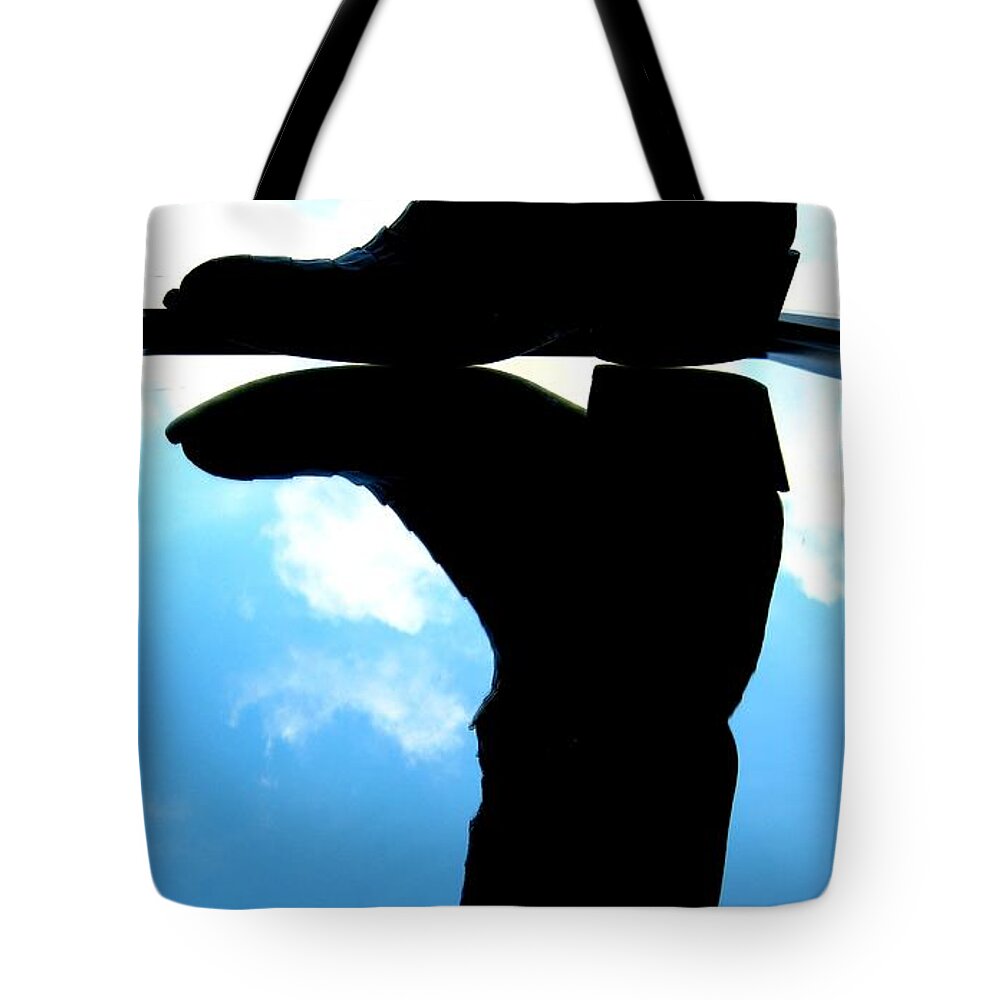 Cowboys Tote Bag featuring the photograph Das Boot by Robert Margetts