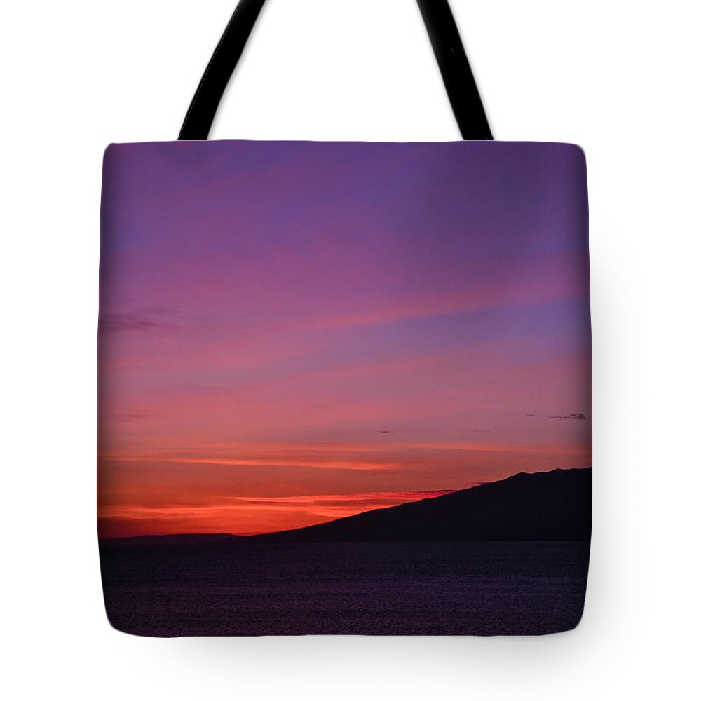 Maui Tote Bag featuring the photograph Day is Done in West Maui by Kirsten Giving