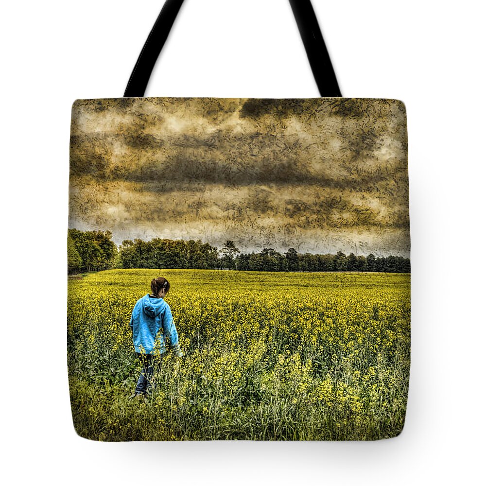 Deep Tote Bag featuring the photograph Deep In Thought by Kathy Clark
