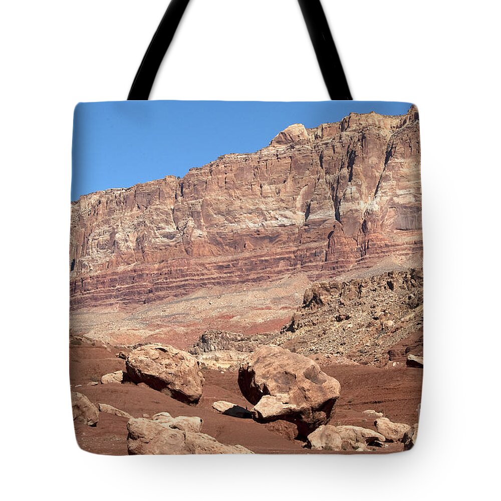 Arizona Tote Bag featuring the photograph Desert Colors by Bob and Nancy Kendrick