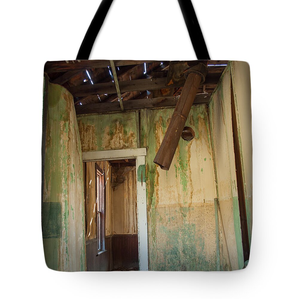 Deteriorate Tote Bag featuring the photograph Deterioration by Fran Riley