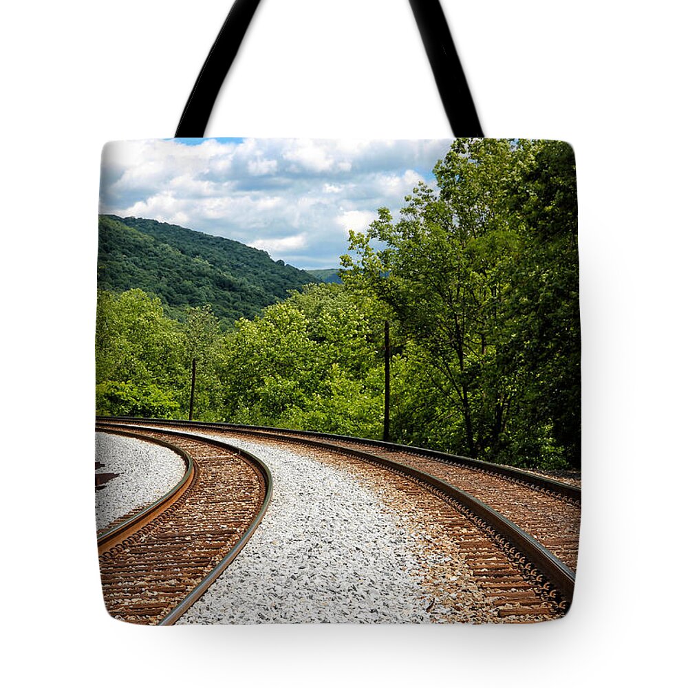 Double Blind Tote Bag featuring the photograph Double Blind by Rachel Cohen