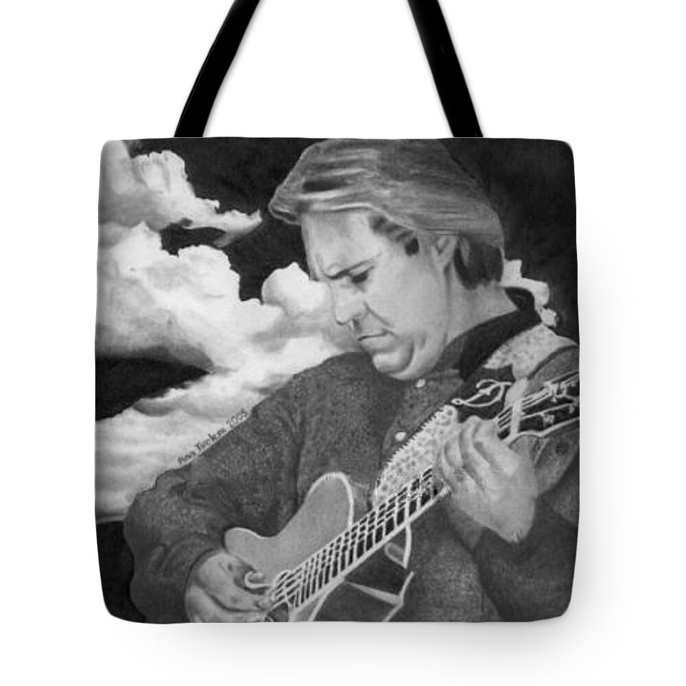 Doyle Tote Bag featuring the drawing Doyle Dykes by Ana Tirolese