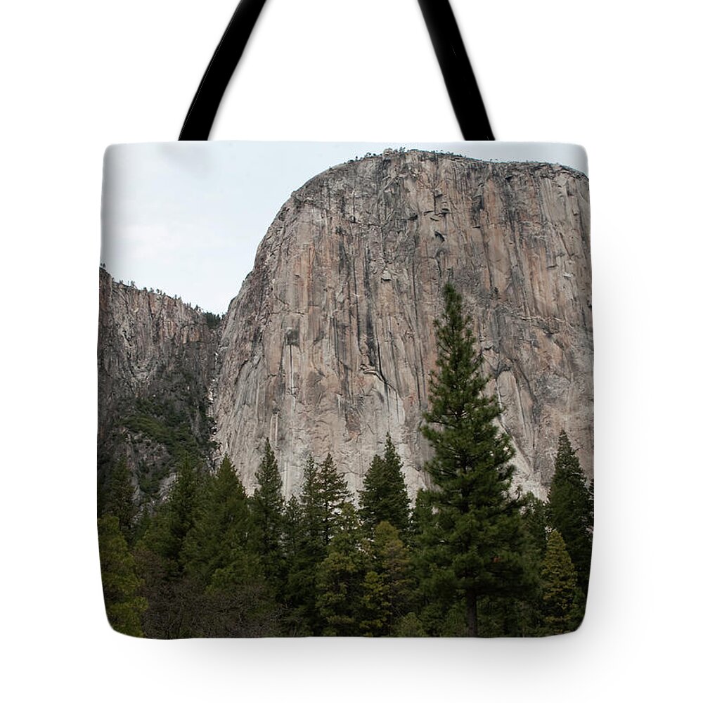 Yosemite Tote Bag featuring the photograph El Capitan by Lorraine Devon Wilke