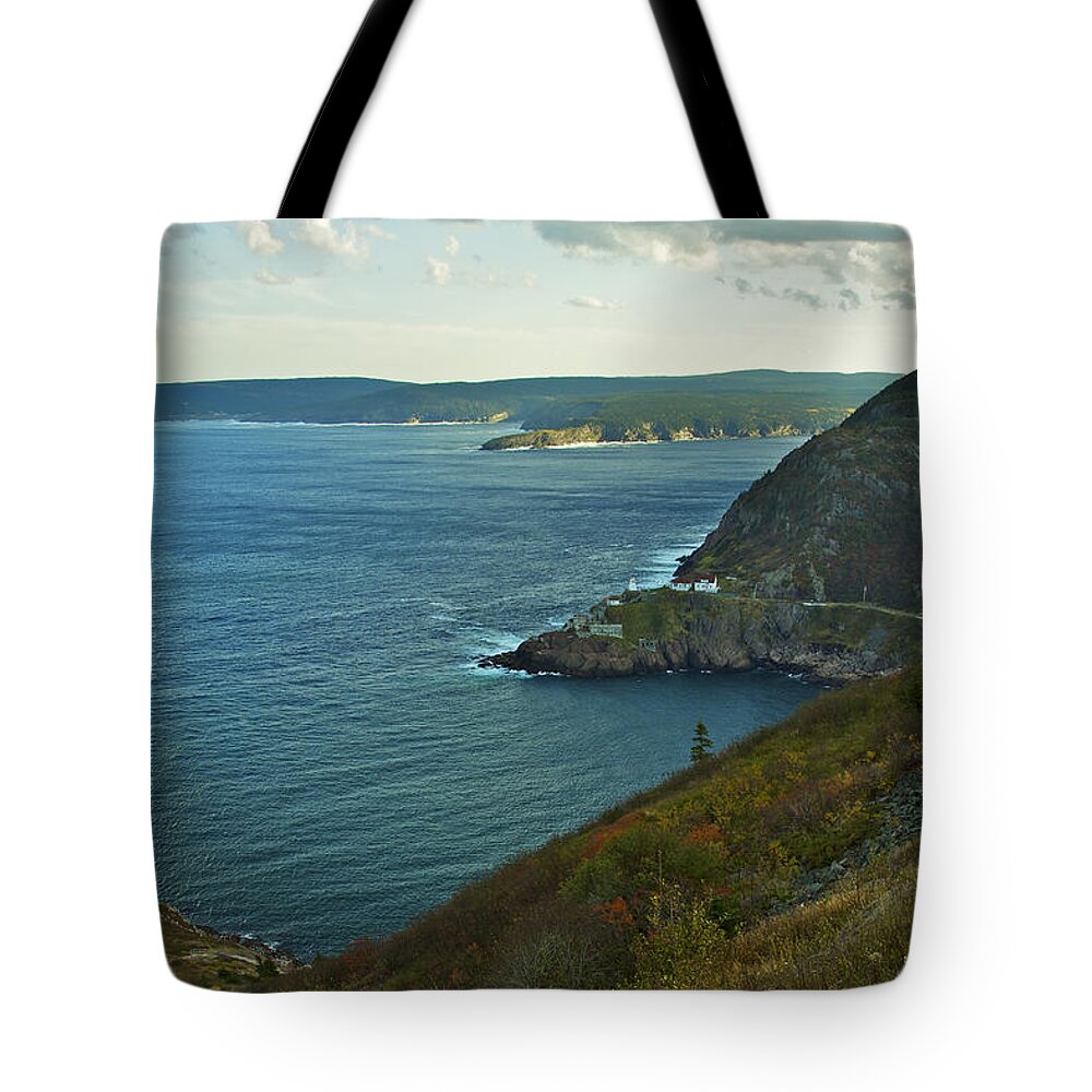 Canada Tote Bag featuring the photograph Entrance to St. John's Harbour by Phill Doherty
